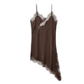 TrenddVibe™ Satin Siren Slip Dress