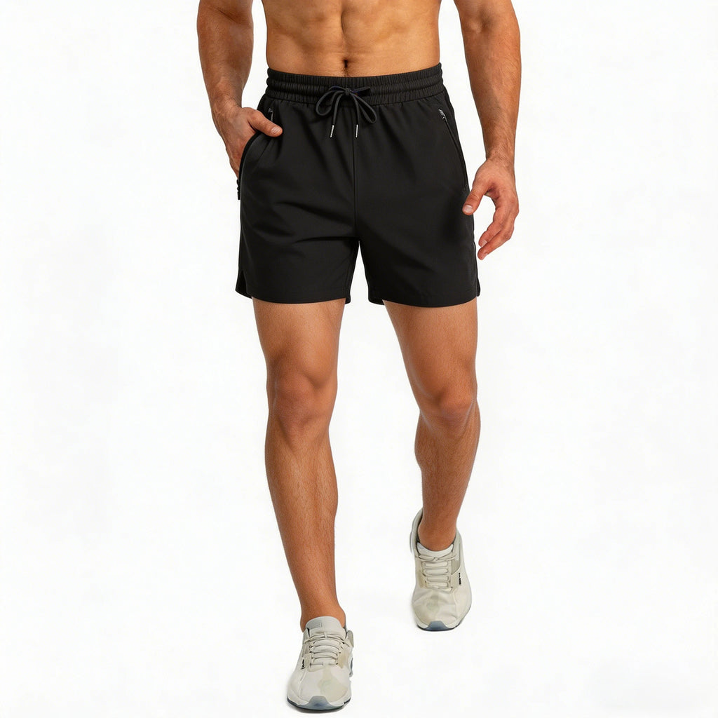 TrendVibe Men’s Quick-Dry Athletic Sports Shorts – Breathable, Elastic Waist, Performance Fit