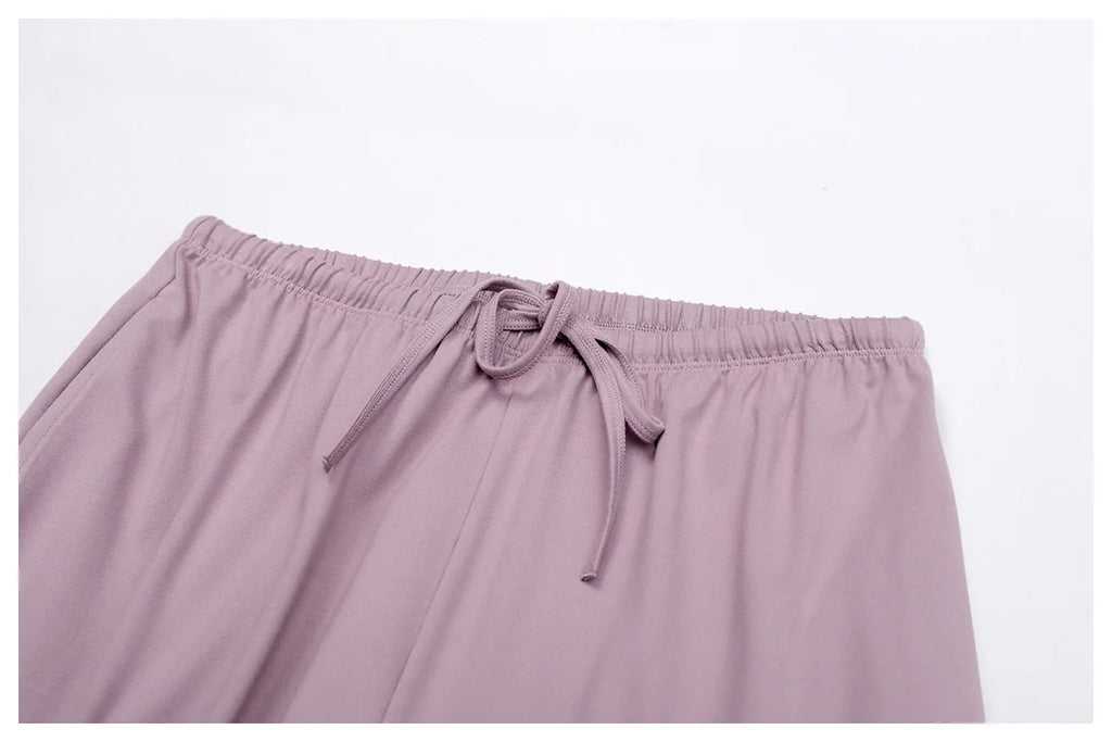 TrenddVibe™ FlowMotion Wide-Leg Sport Pants