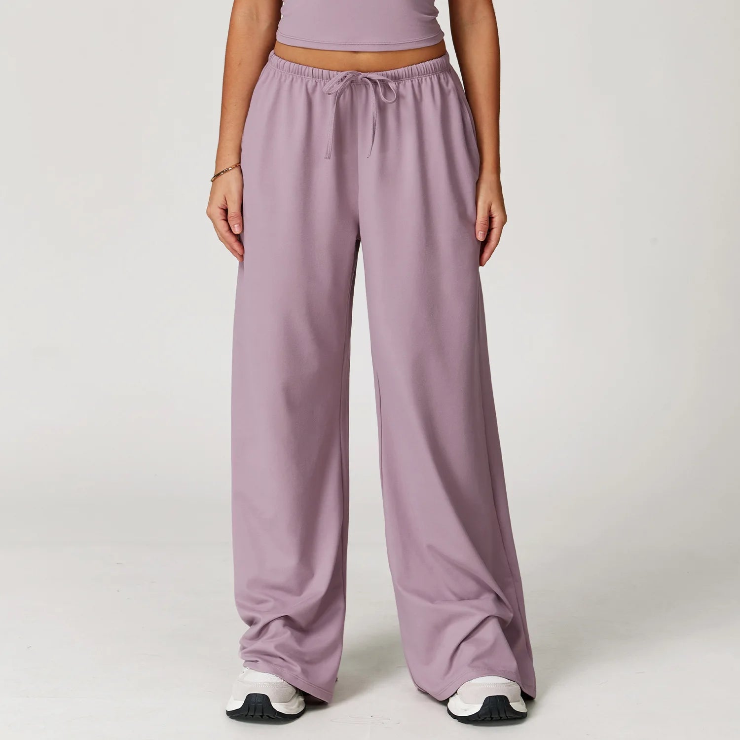 TrenddVibe™ FlowMotion Wide-Leg Sport Pants