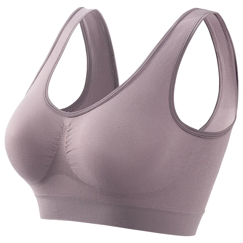 TrenddVibe™ Comfort-Flex Seamless Push-Up Bralette