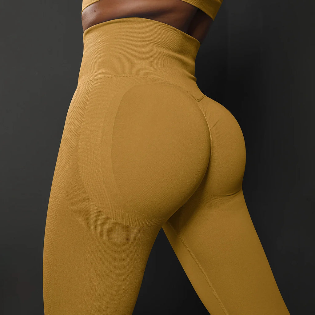 TrenddVibe™ Sculpt-Lift High-Waist Seamless Leggings