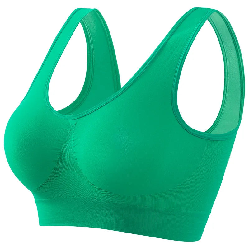 TrenddVibe™ Comfort-Flex Seamless Push-Up Bralette