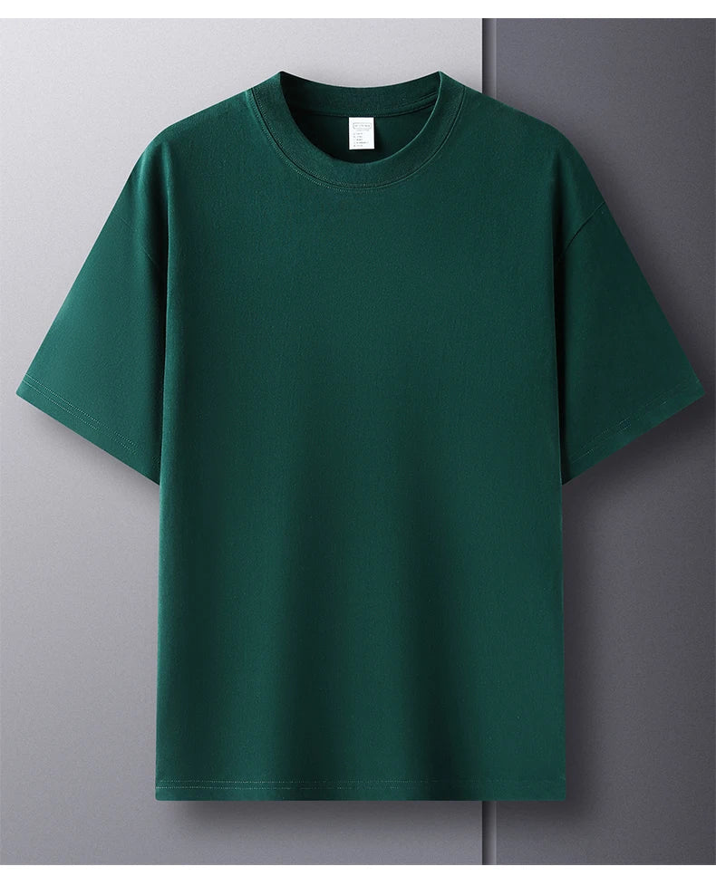 TrenddVibe™ Premium Cotton Casual Summer Tee – Loose Fit Unisex