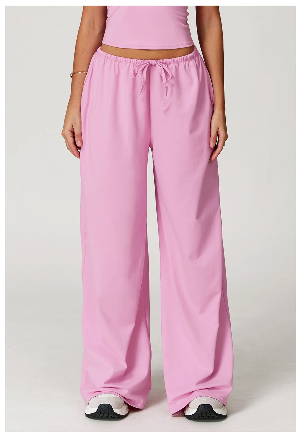 TrenddVibe™ FlowMotion Wide-Leg Sport Pants
