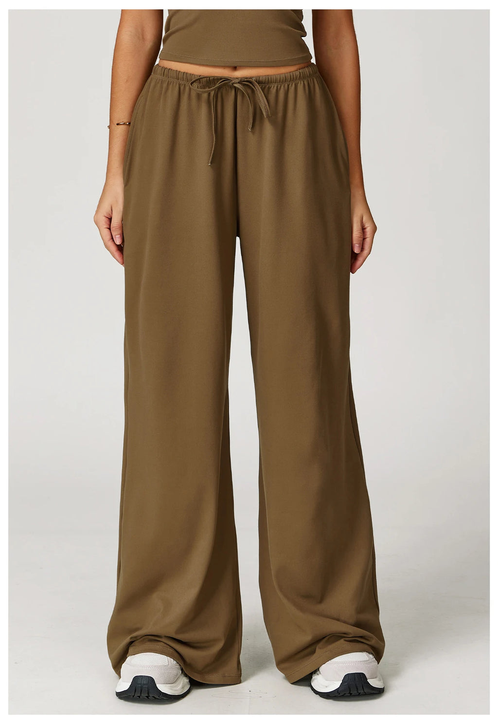 TrenddVibe™ FlowMotion Wide-Leg Sport Pants
