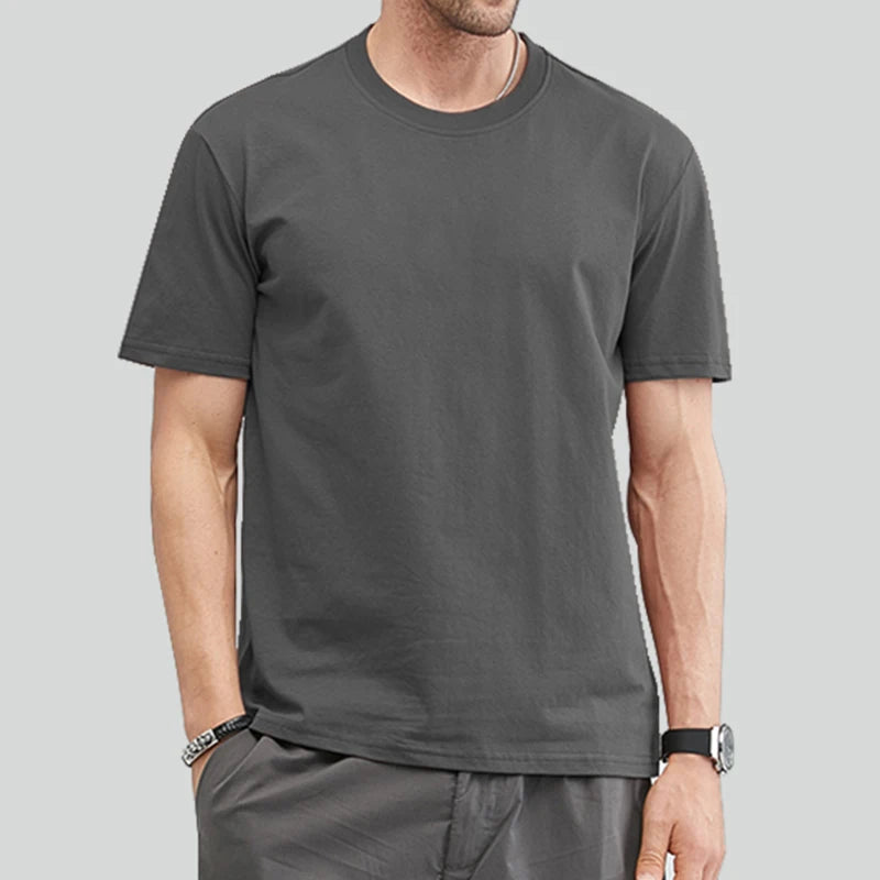 TrenddVibe™ Essential Oversize Cotton Tee – Premium Unisex Summer Top