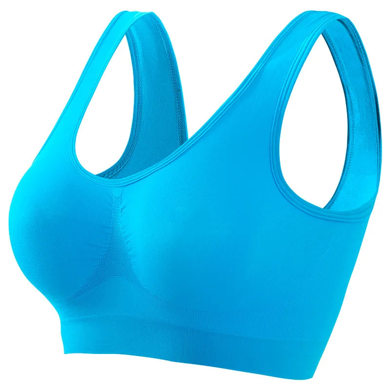 TrenddVibe™ Comfort-Flex Seamless Push-Up Bralette