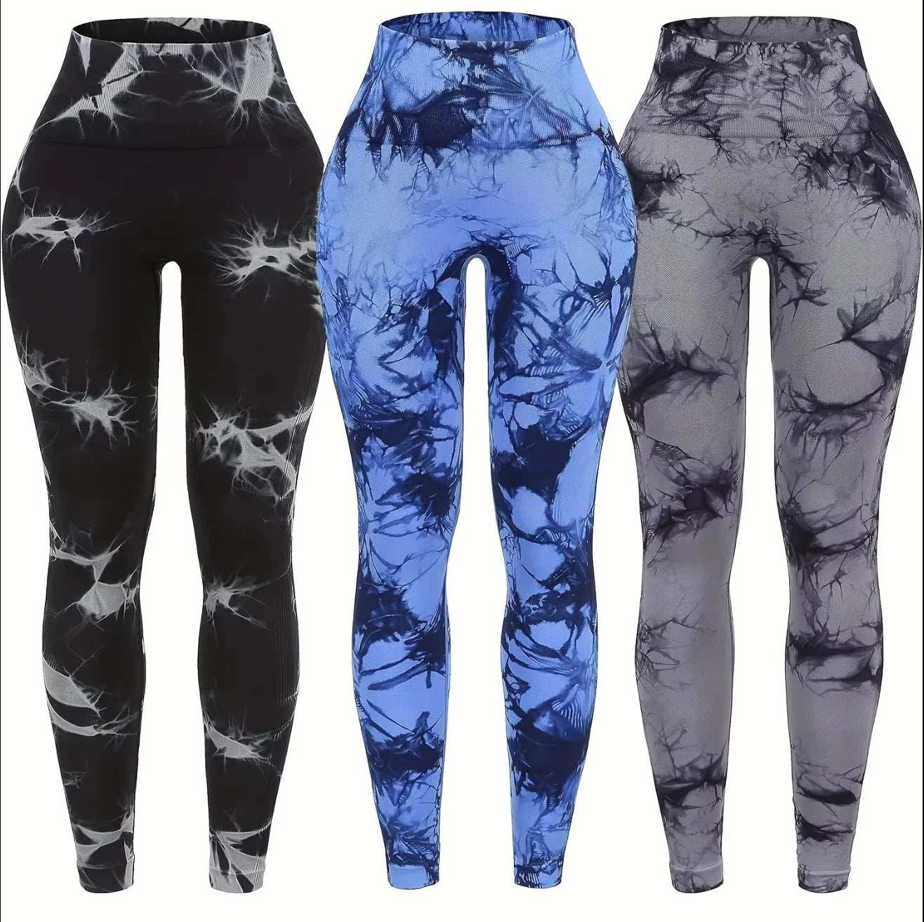 TrenddVibe™ Velocity Seamless High-Waist Tights