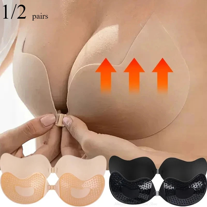 TrenddVibe™ Invisible Adhesive Push-Up Bralette