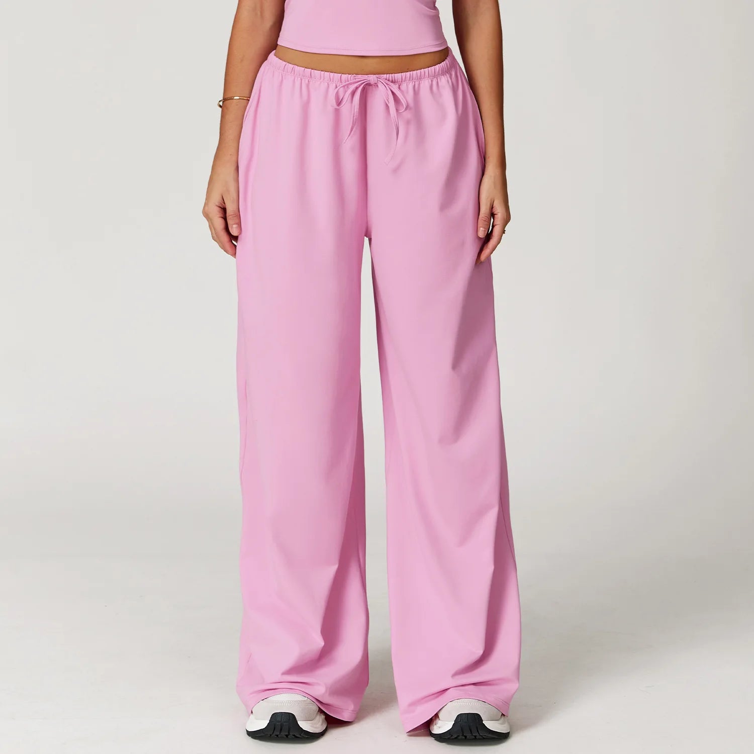 TrenddVibe™ FlowMotion Wide-Leg Sport Pants