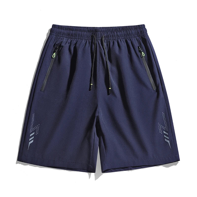TrendVibe Men’s Quick-Dry Athletic Sports Shorts – Breathable, Elastic Waist, Performance Fit