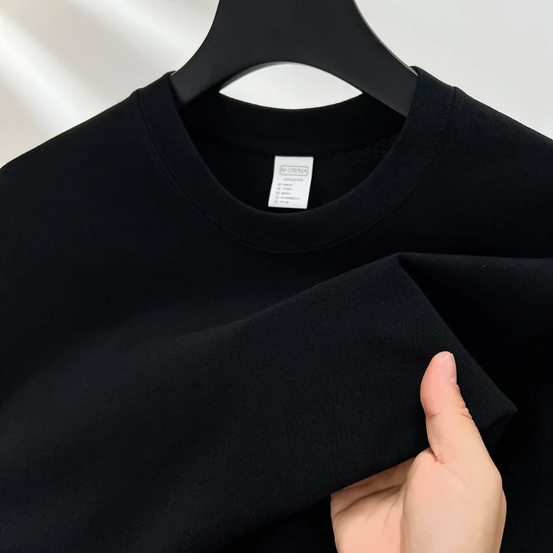 TrenddVibe™ Premium Cotton Casual Summer Tee – Loose Fit Unisex
