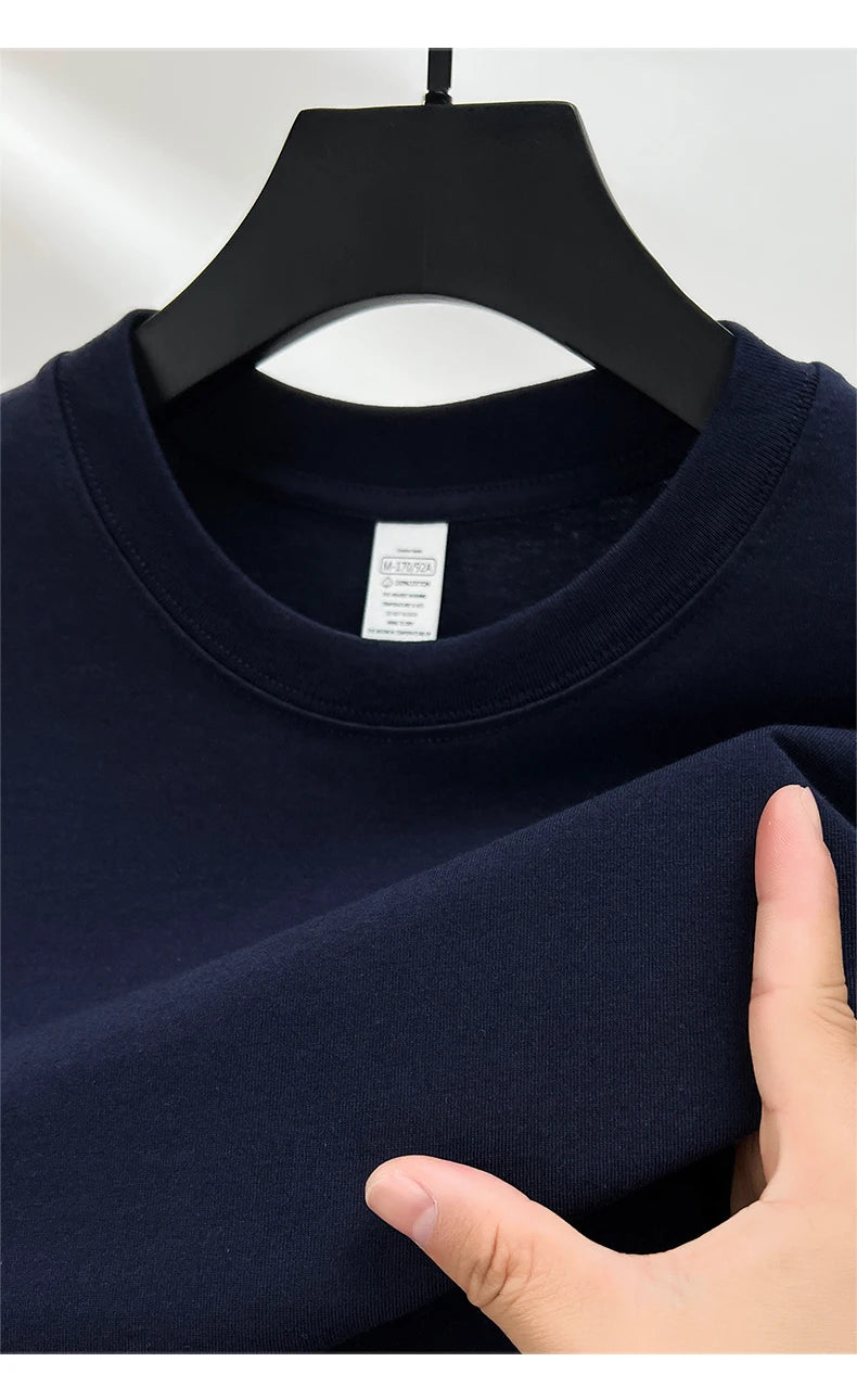 TrenddVibe™ Premium Cotton Casual Summer Tee – Loose Fit Unisex