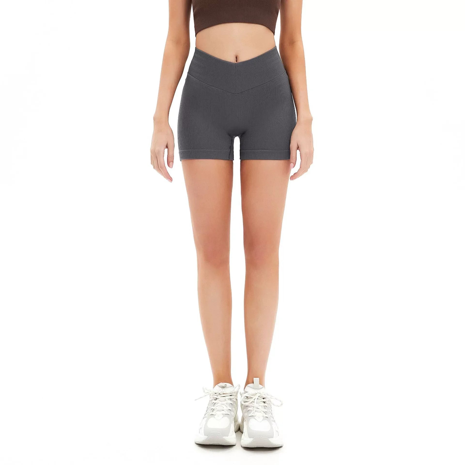 TrenddVibe™ Sculpt-Flex Seamless Workout Shorts