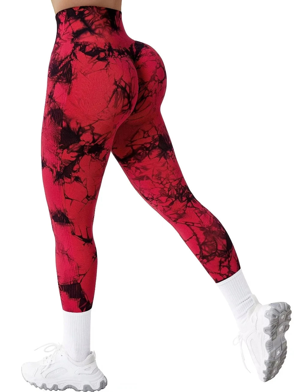 TrenddVibe™ Velocity Seamless High-Waist Tights