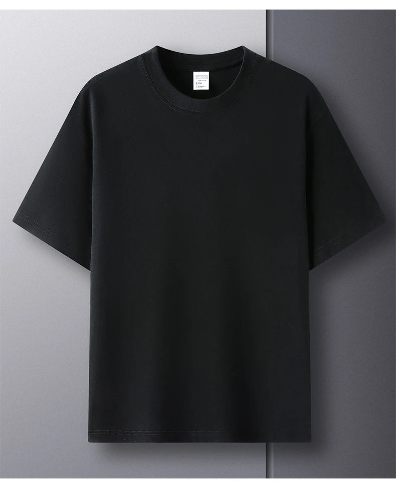 TrenddVibe™ Premium Cotton Casual Summer Tee – Loose Fit Unisex