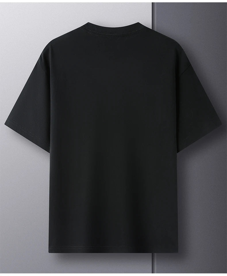 TrenddVibe™ Premium Cotton Casual Summer Tee – Loose Fit Unisex