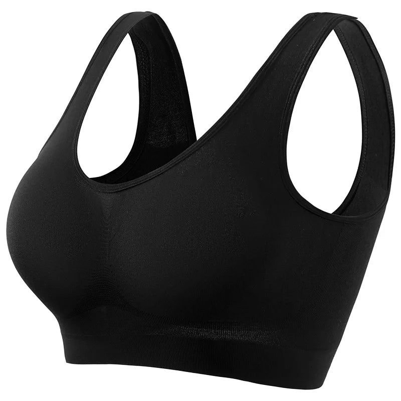 TrenddVibe™ Comfort-Flex Seamless Push-Up Bralette