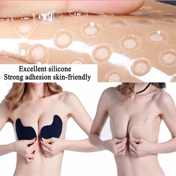 TrenddVibe™ Invisible Adhesive Push-Up Bralette