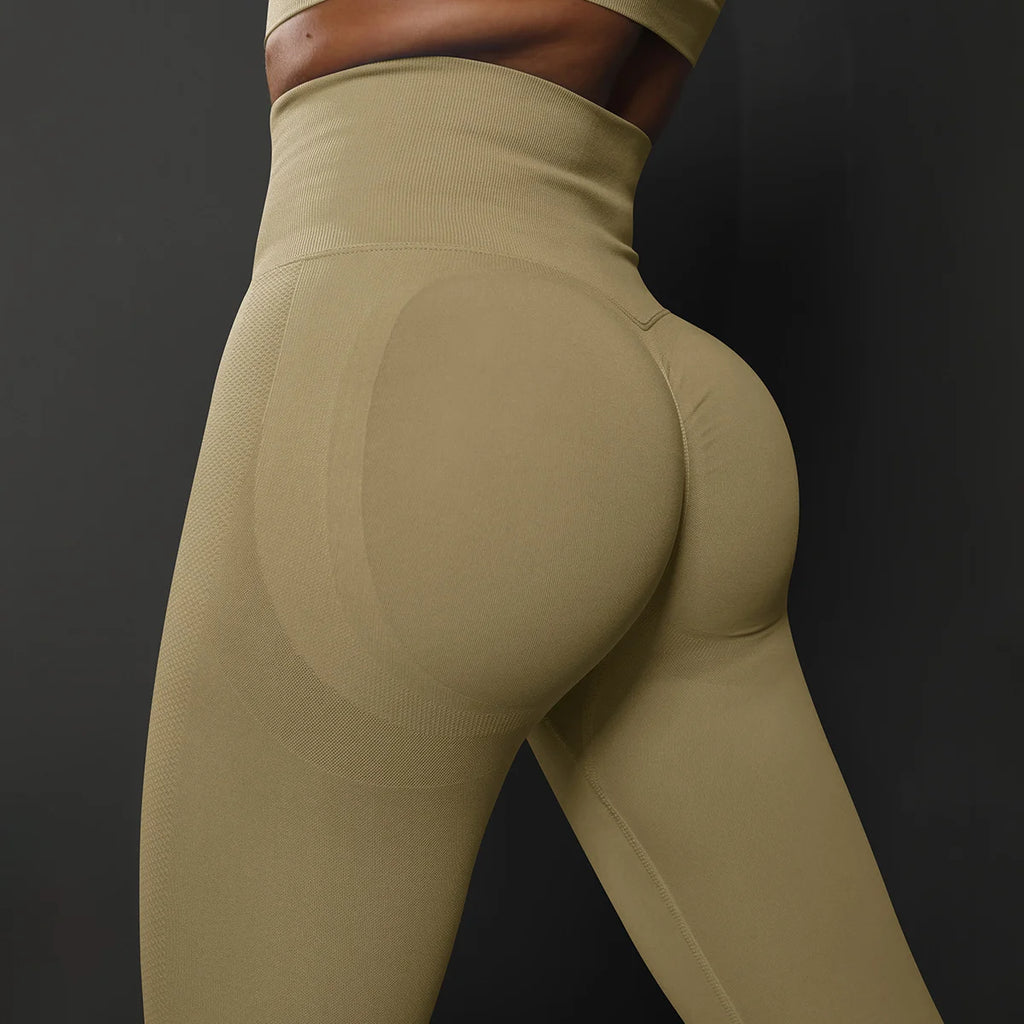 TrenddVibe™ Sculpt-Lift High-Waist Seamless Leggings