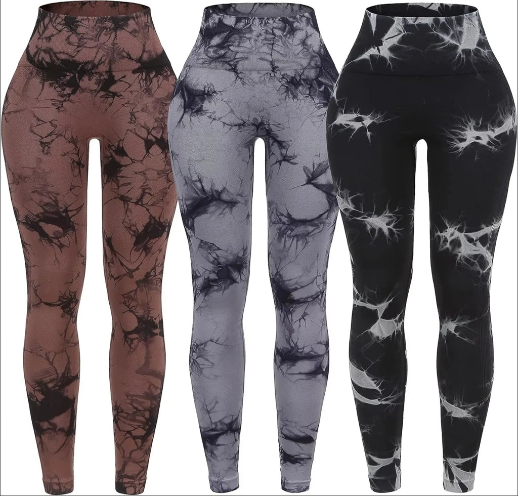 TrenddVibe™ Velocity Seamless High-Waist Tights