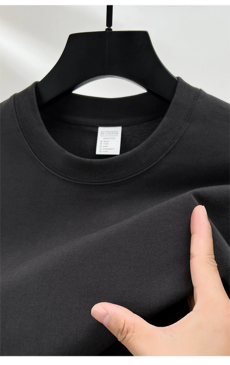 TrenddVibe™ Premium Cotton Casual Summer Tee – Loose Fit Unisex