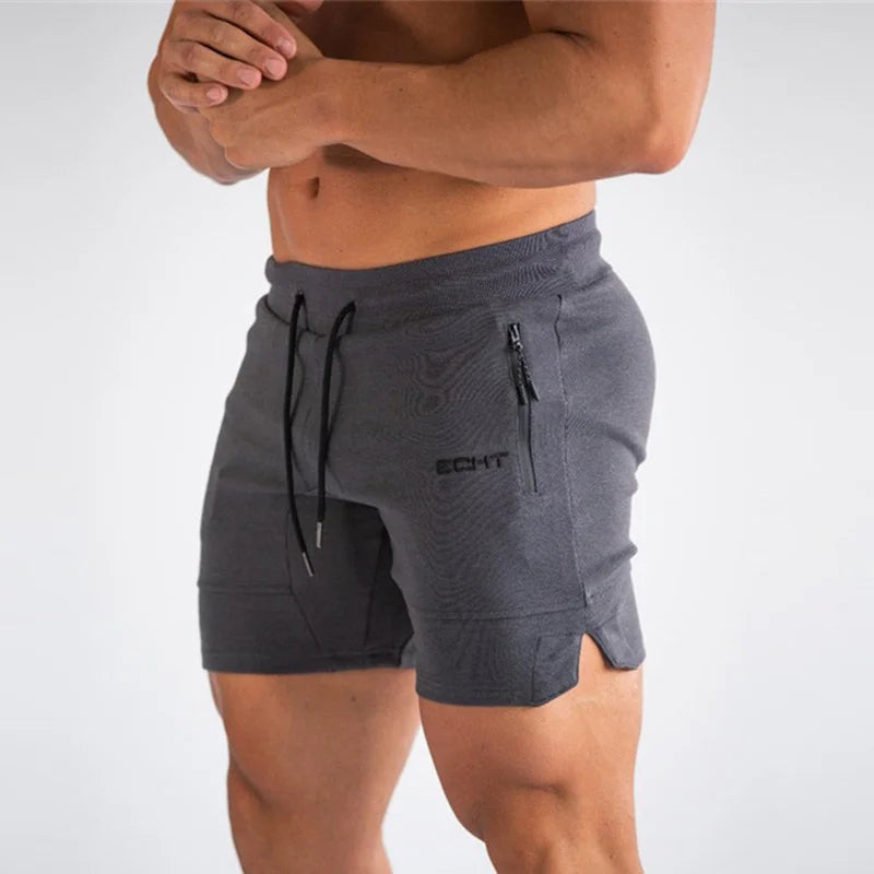TrendVibe Men’s Mesh Athletic Workout Shorts – Breathable Fitness Joggers with Zip Pockets