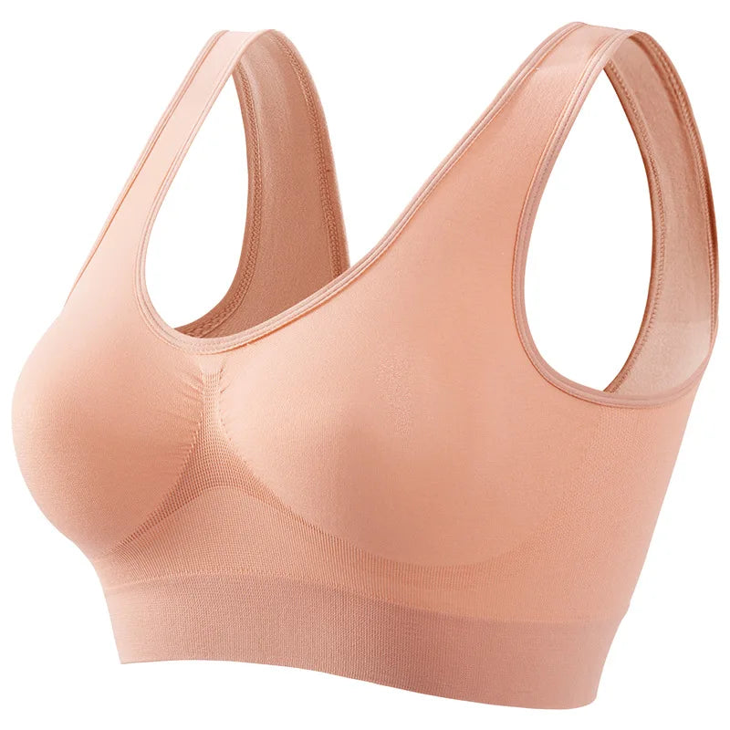 TrenddVibe™ Comfort-Flex Seamless Push-Up Bralette