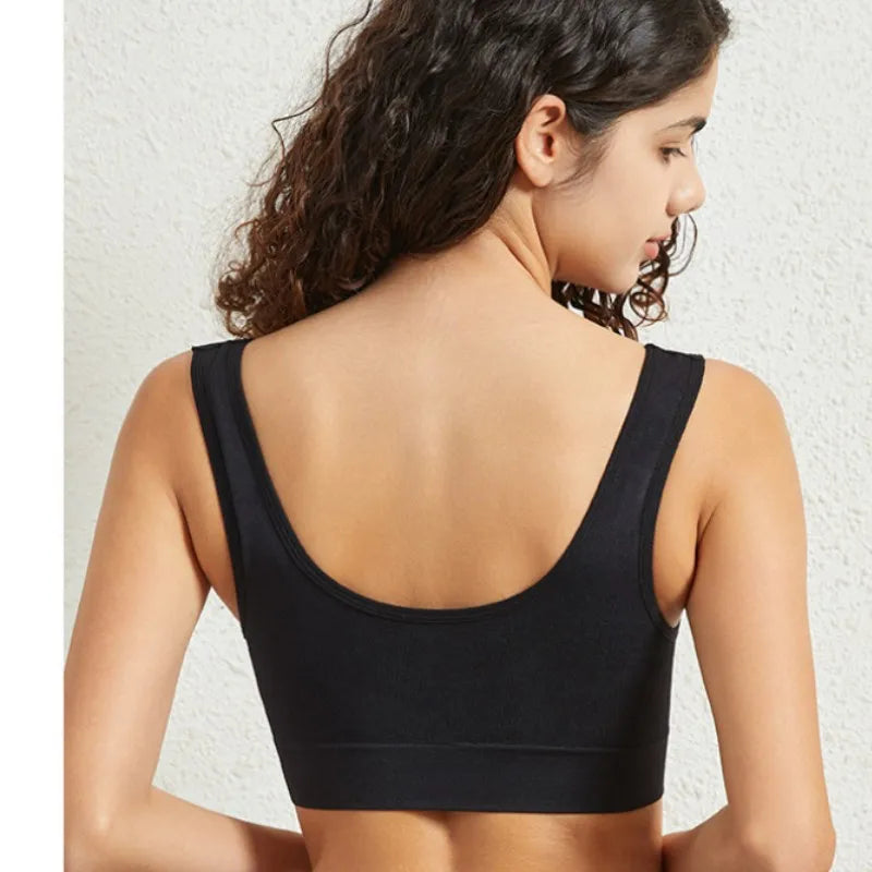 TrenddVibe™ Comfort-Flex Seamless Push-Up Bralette