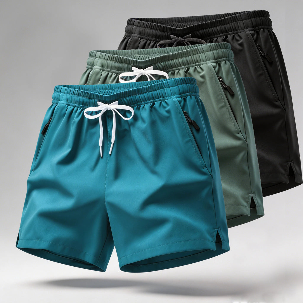 TrendVibe Men’s Quick-Dry Athletic Sports Shorts – Breathable, Elastic Waist, Performance Fit