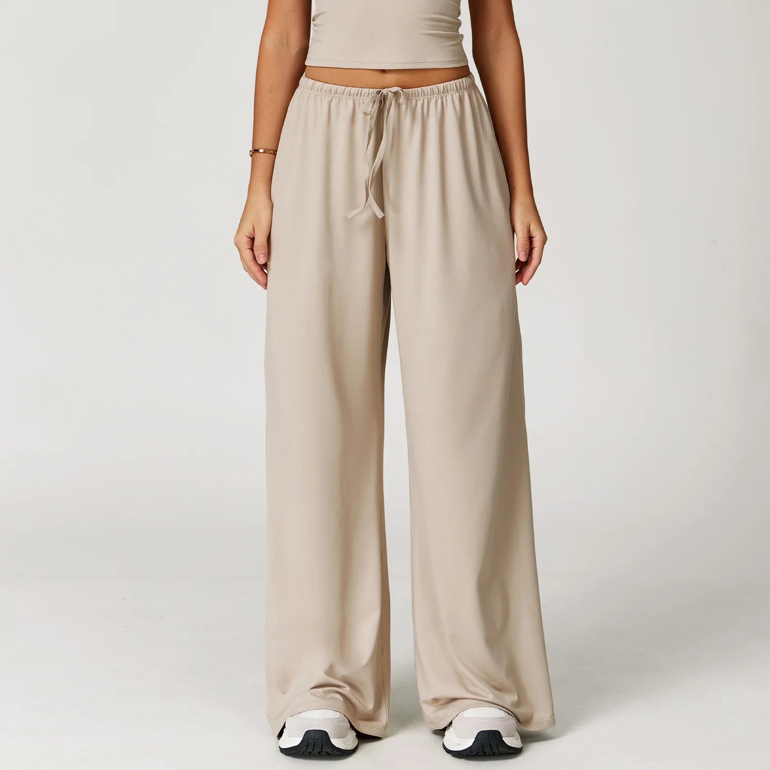TrenddVibe™ FlowMotion Wide-Leg Sport Pants