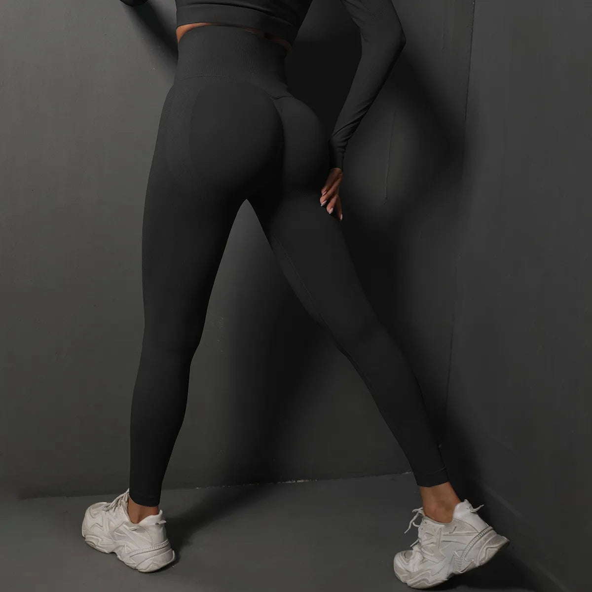 TrenddVibe™ Sculpt-Lift High-Waist Seamless Leggings