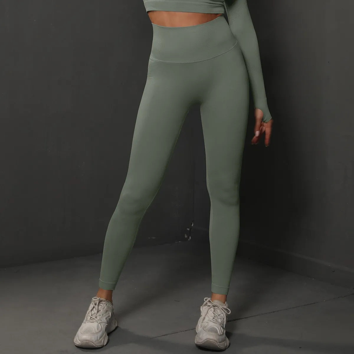 TrenddVibe™ Sculpt-Lift High-Waist Seamless Leggings