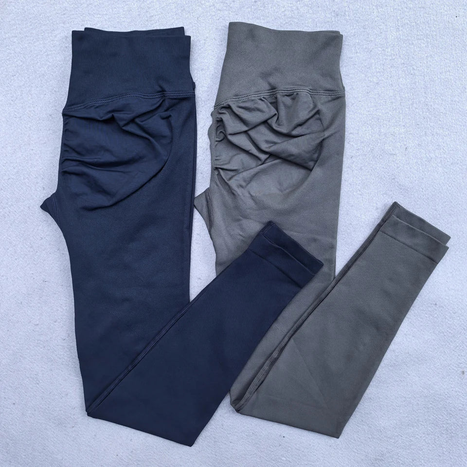 TrenddVibe™ Sculpt-Seamless Scrunch Leggings