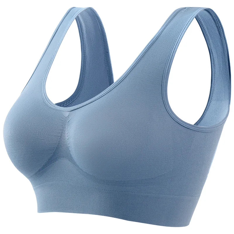 TrenddVibe™ Comfort-Flex Seamless Push-Up Bralette