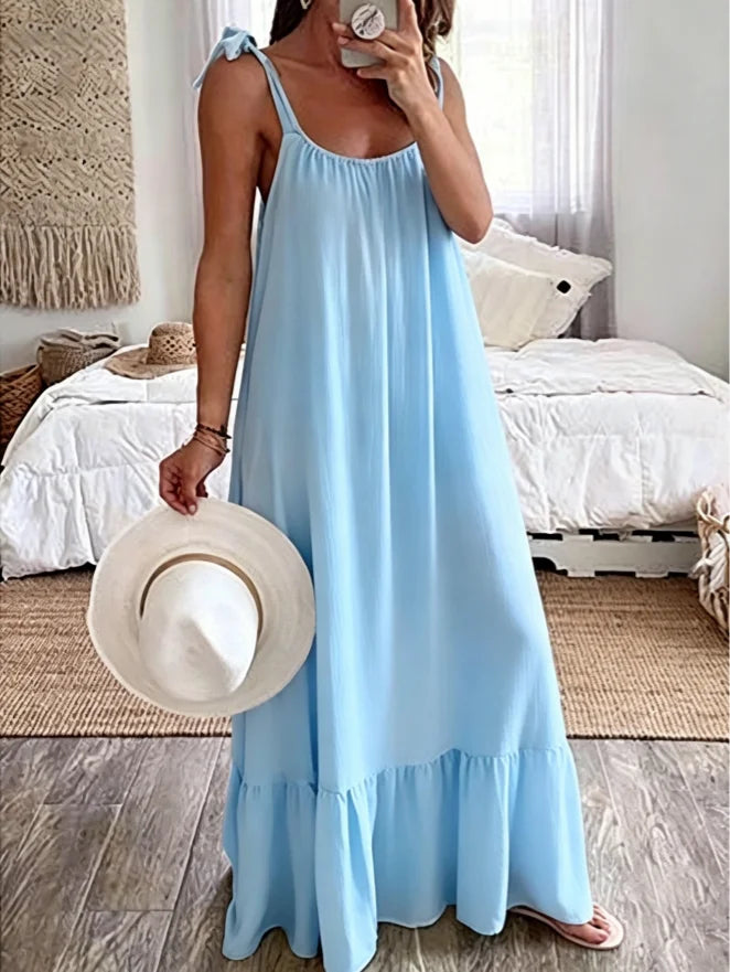 TrenddVibe™ Summer Vacation Sundress