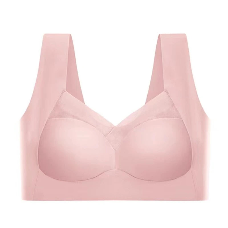 TrenddVibe™ Lace-Elegant Seamless Push-Up Bralette