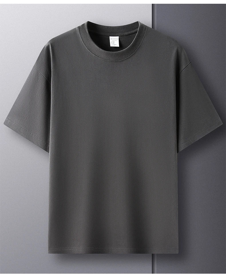 TrenddVibe™ Premium Cotton Casual Summer Tee – Loose Fit Unisex