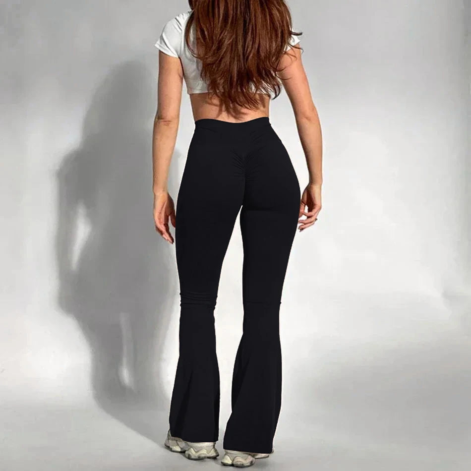 TrenddVibe™ Sculpt-Boost Scrunch High-Waist Leggings