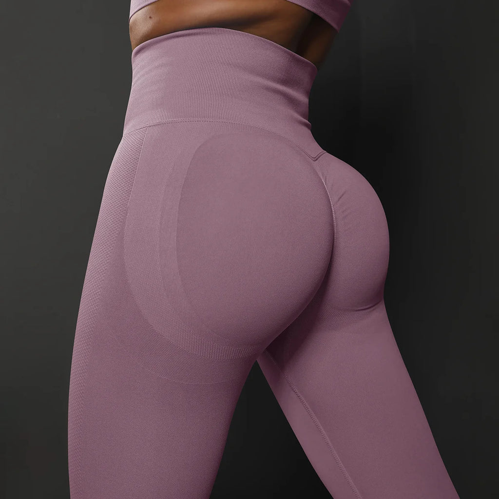 TrenddVibe™ Sculpt-Lift High-Waist Seamless Leggings