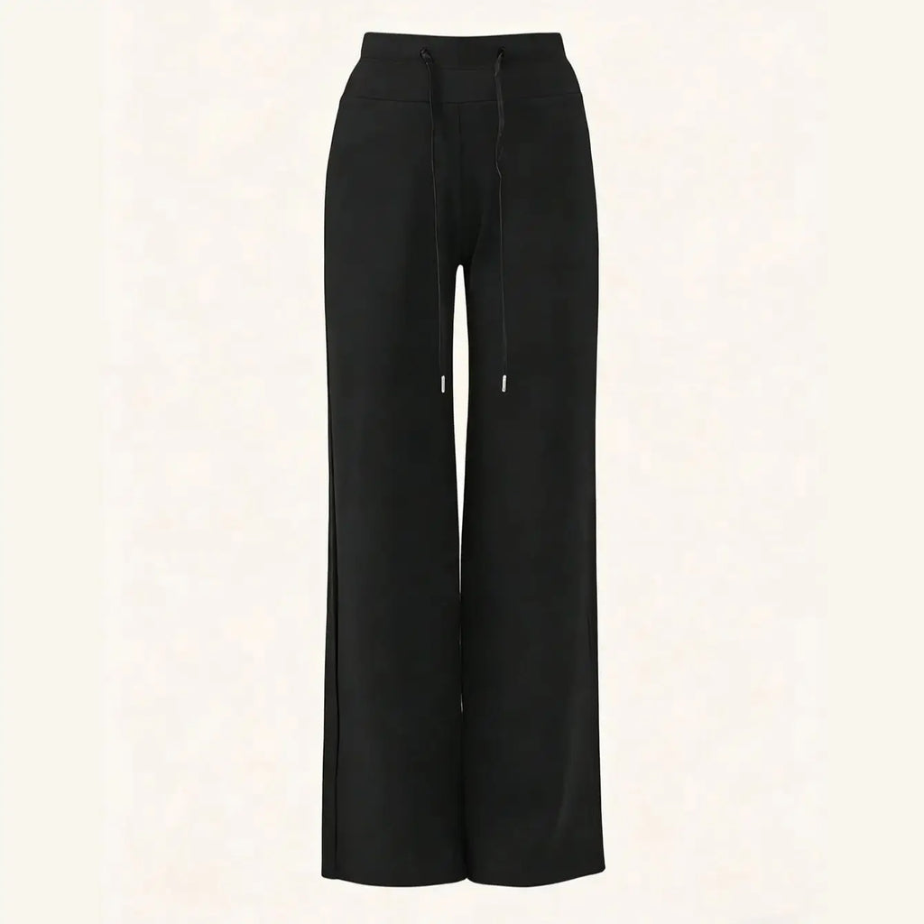 TrenddVibe™ Sculpt & Flow Wide-Leg Trousers