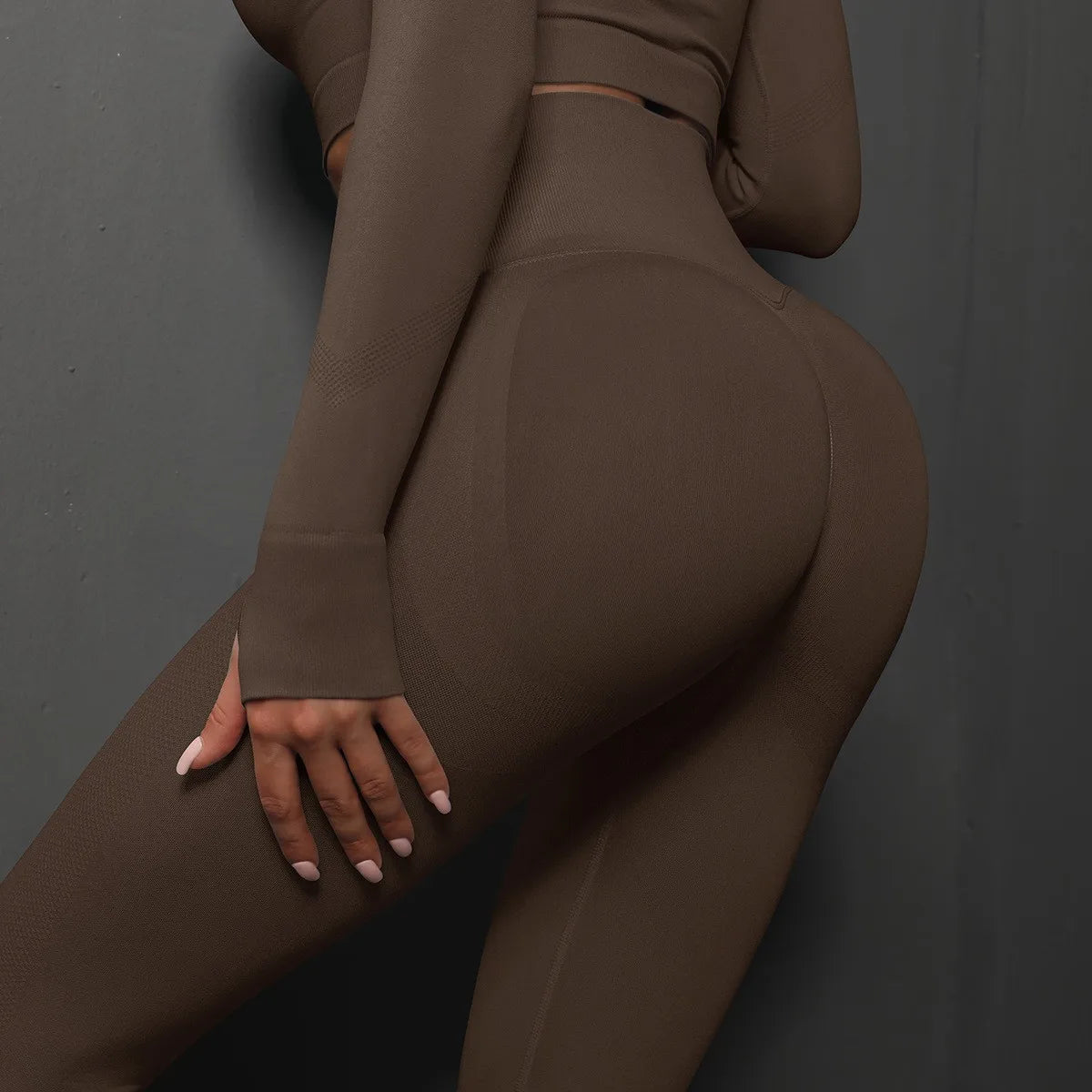 TrenddVibe™ Sculpt-Lift High-Waist Seamless Leggings