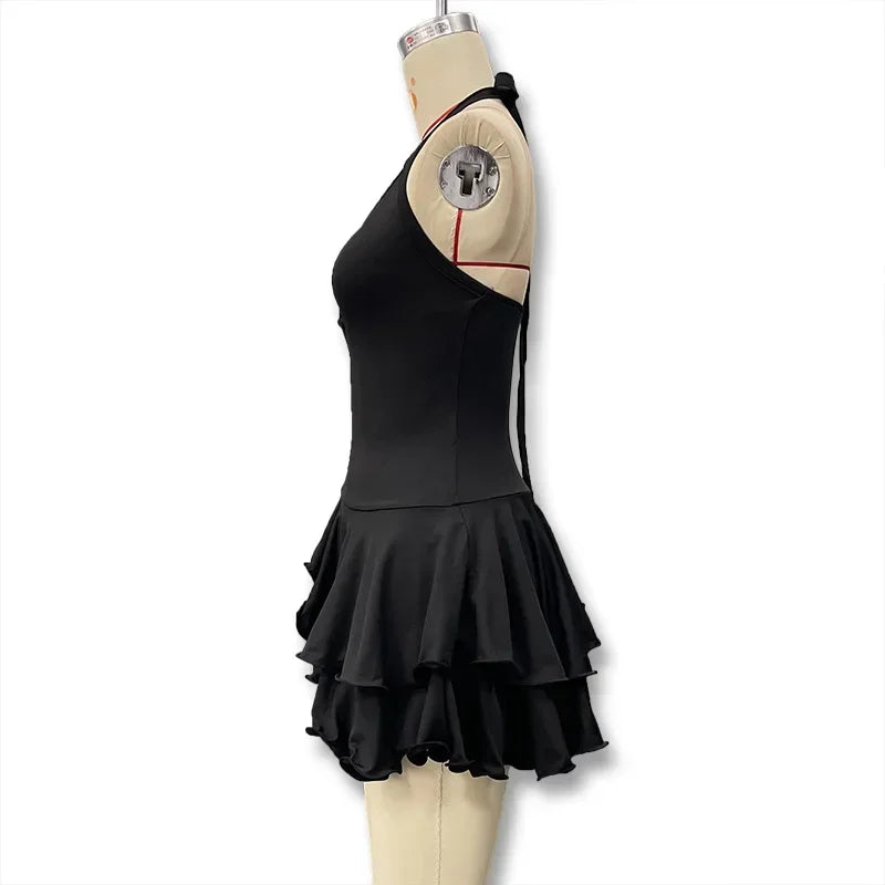 TrenddVibe™ Ruffle Romance Mini Dress