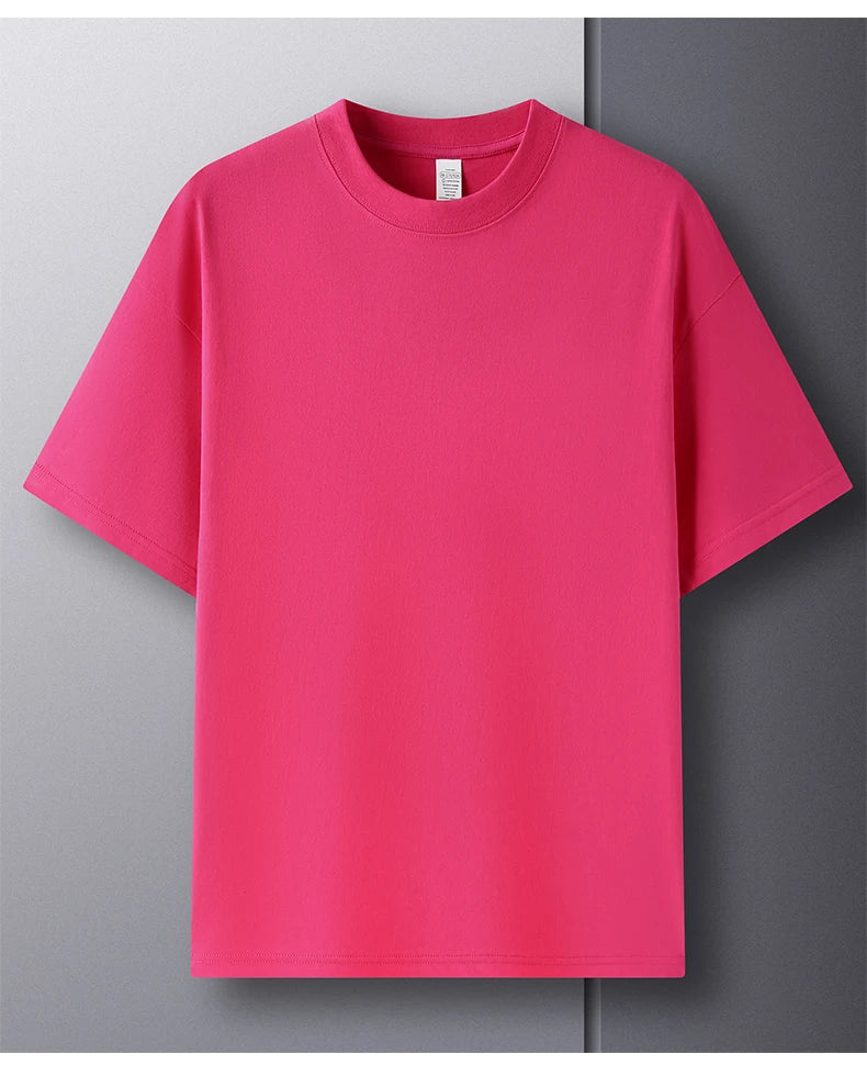 TrenddVibe™ Premium Cotton Casual Summer Tee – Loose Fit Unisex