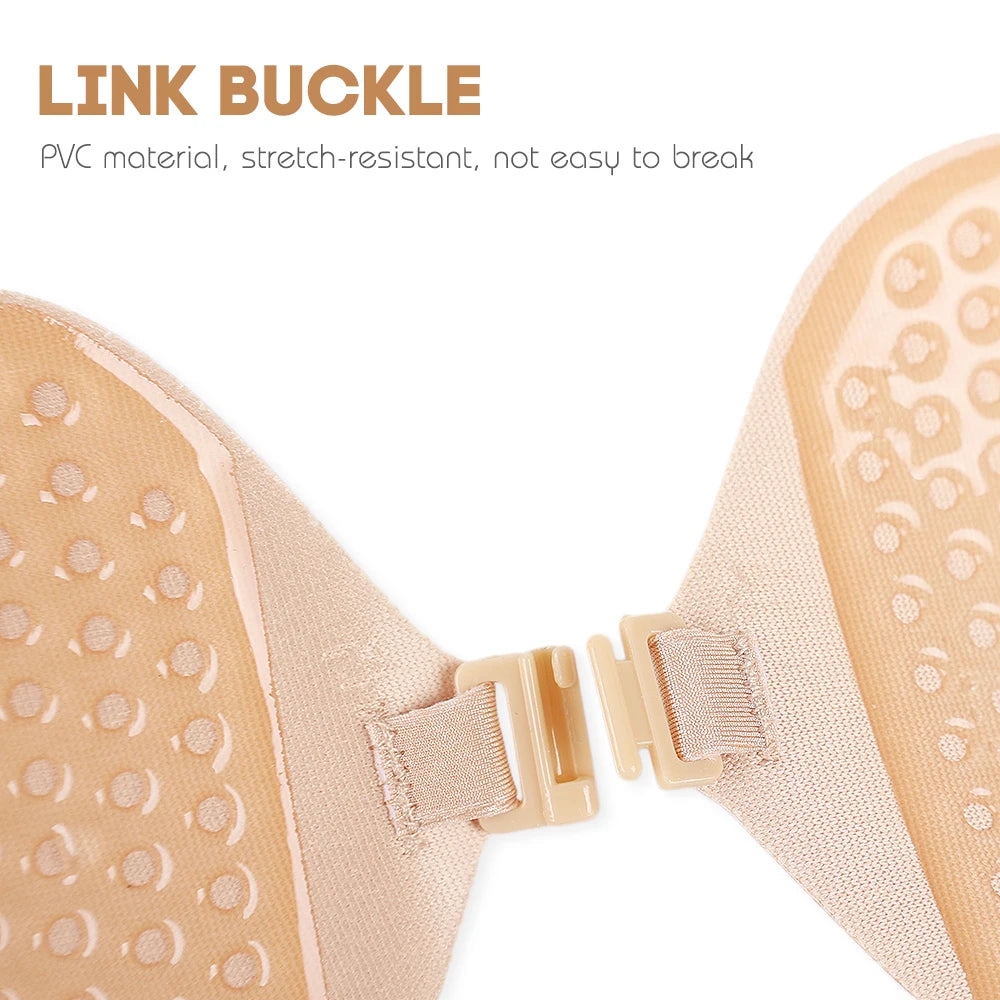 TrenddVibe™ Invisible Adhesive Push-Up Bralette