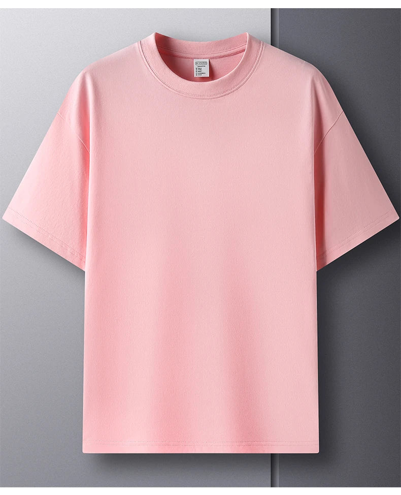 TrenddVibe™ Premium Cotton Casual Summer Tee – Loose Fit Unisex