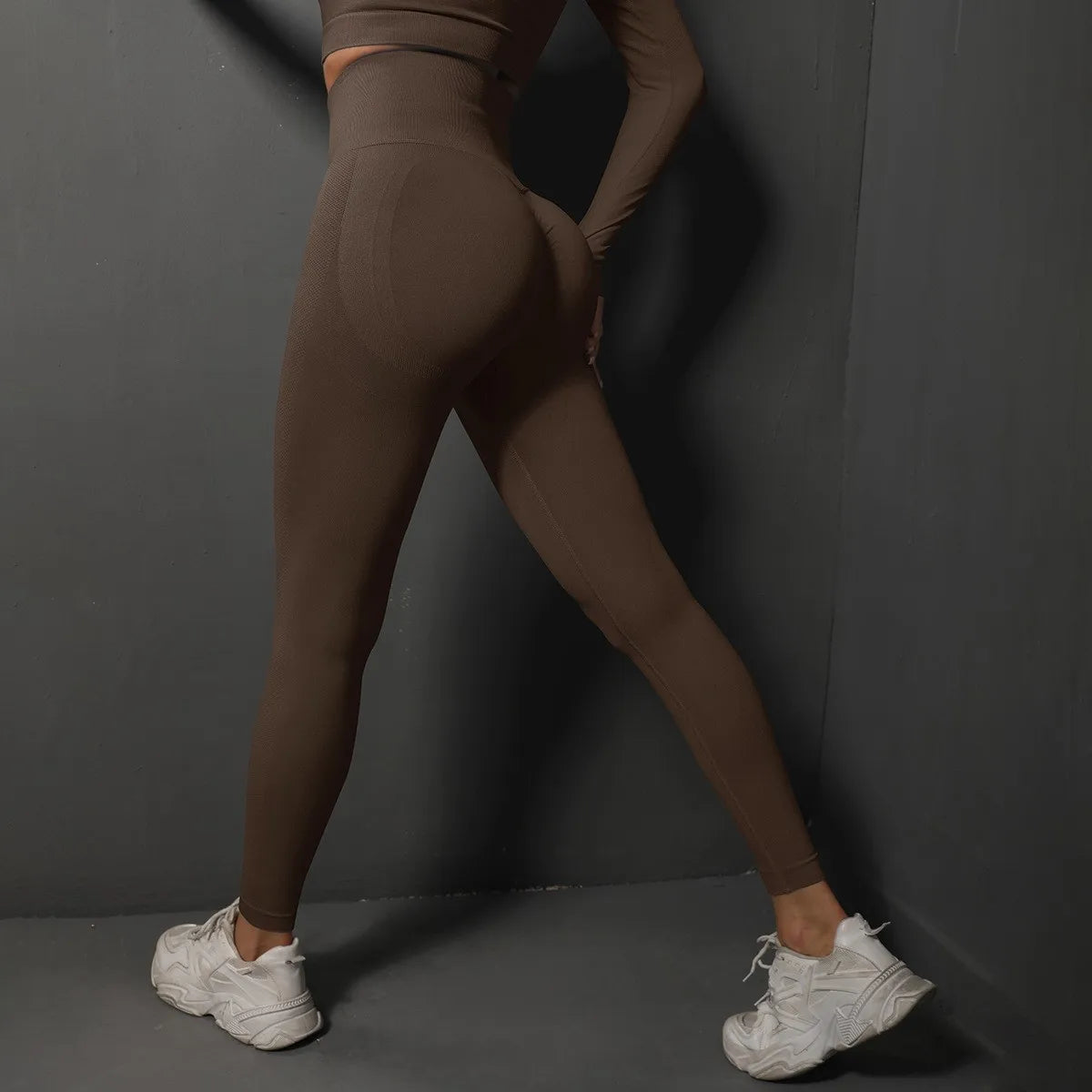 TrenddVibe™ Sculpt-Lift High-Waist Seamless Leggings