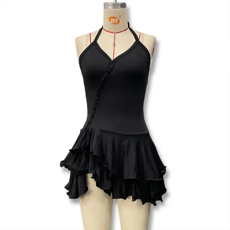 TrenddVibe™ Ruffle Romance Mini Dress