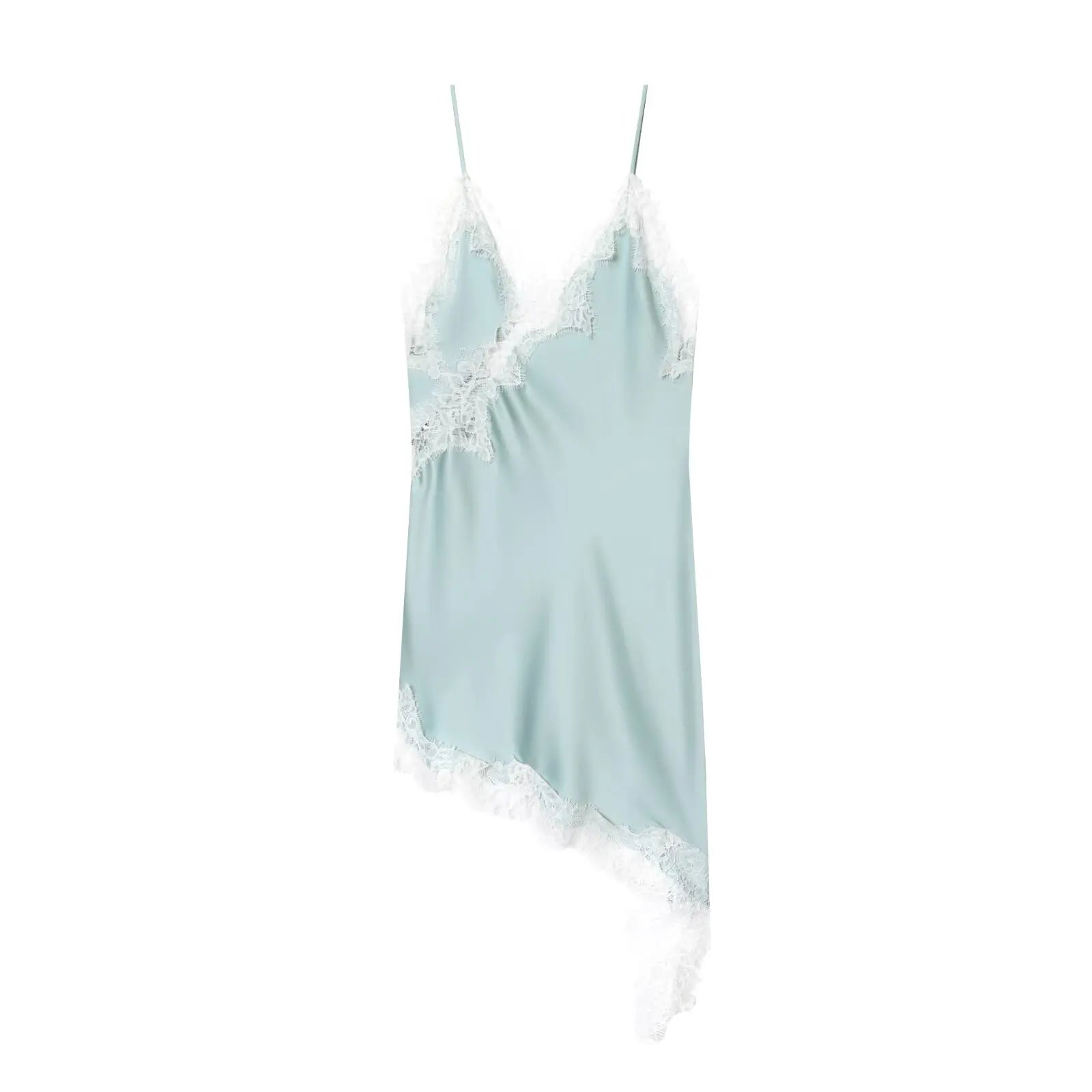 TrenddVibe™ Satin Siren Slip Dress
